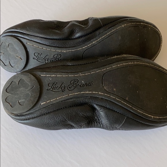 Lucky Brand Leather Ballet Flats - Picture 3 of 4
